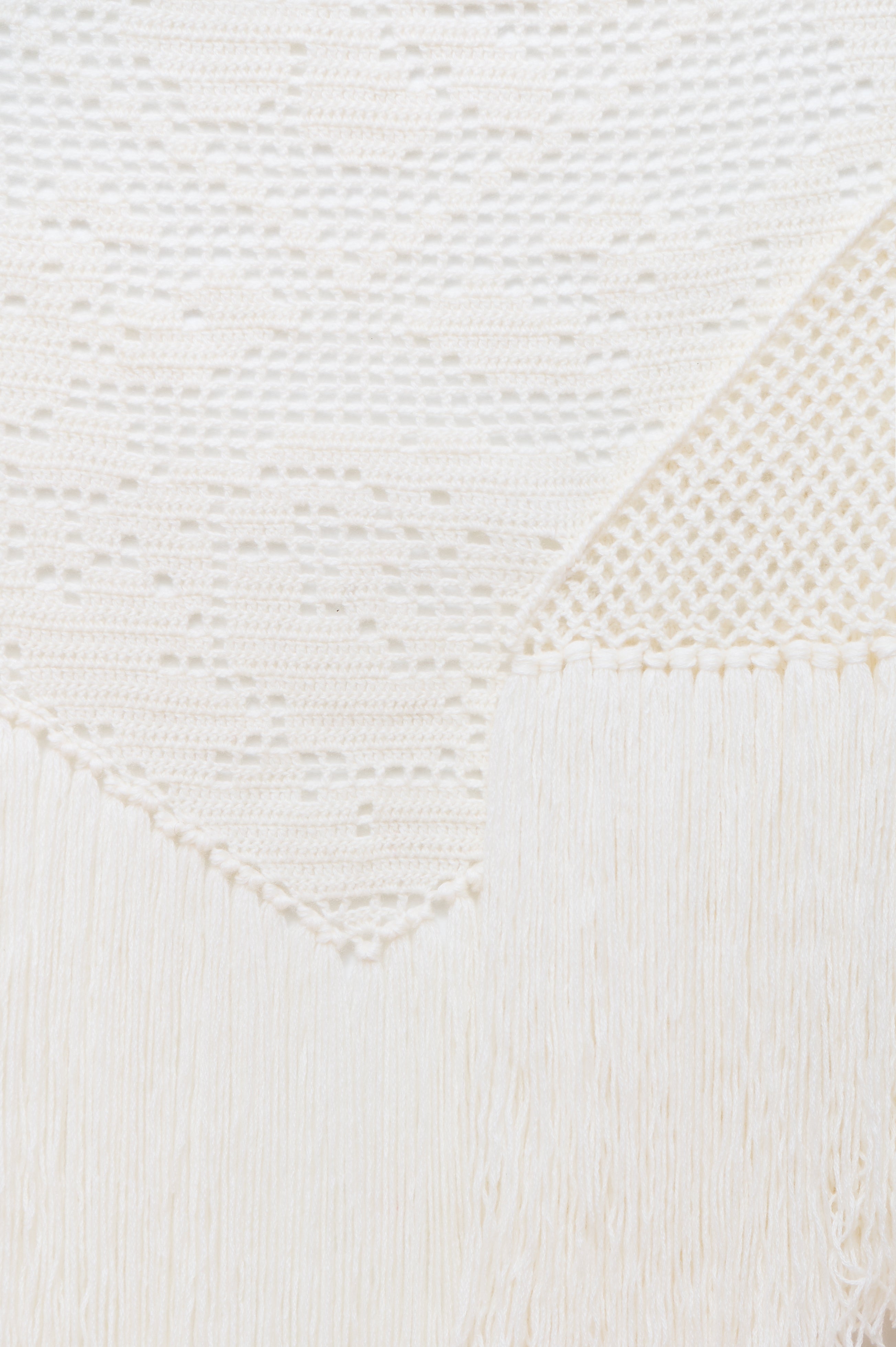 Scialle Peonia in Cashmere, Marna White, Detail